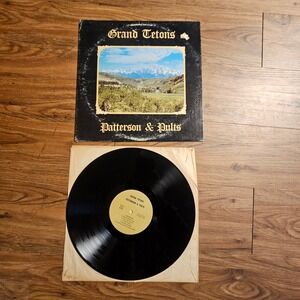 Patterson & Pults – Grand Tetons 1977 Vinyl LP Folk Rock Country VG EX/EX